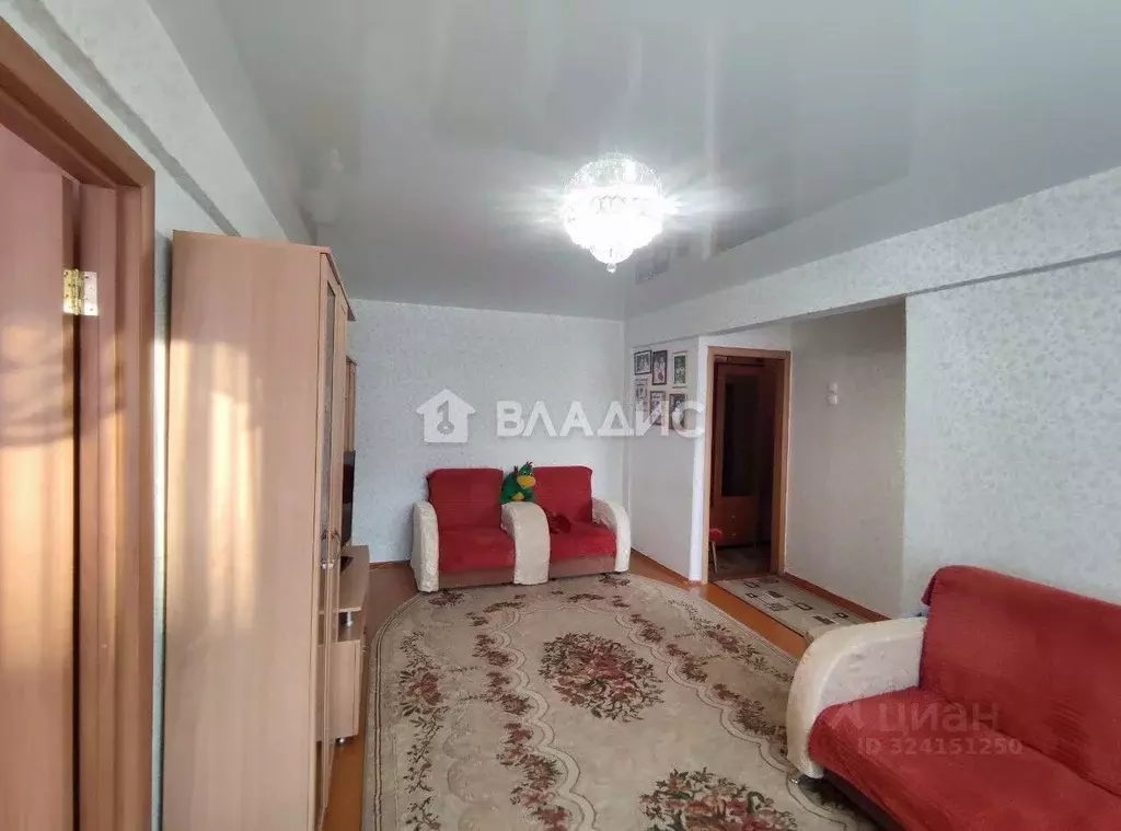 3-к кв. Бурятия, Улан-Удэ ул. Бабушкина, 22 (49.7 м) - Фото 1