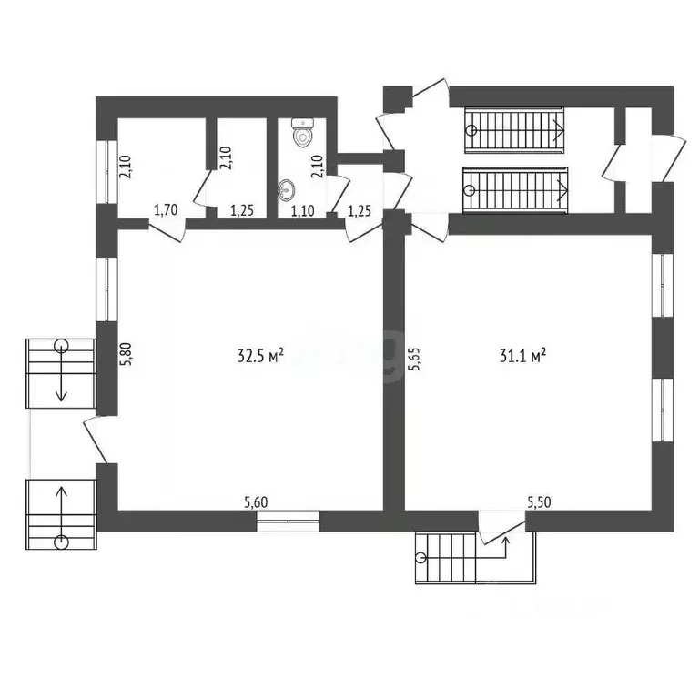 Торговая площадь в Амурская область, Магдагачи пгт ул. Карла Маркса, ... - Фото 2