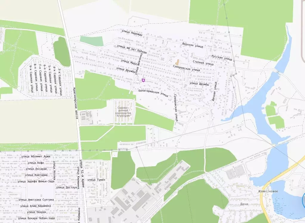 Участок в Крым, Сакский район, с. Суворовское ул. Северная (8.35 сот.) - Фото 1