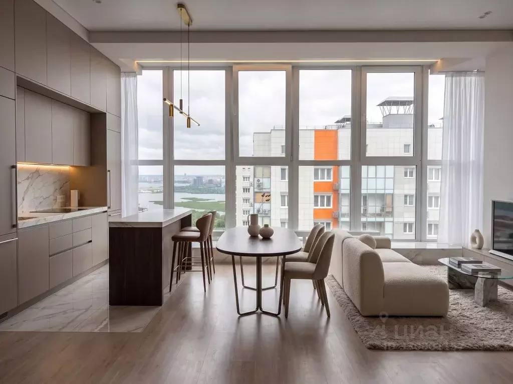 2-к кв. Татарстан, Казань ул. Бари Галеева, 8Ак2 (44.1 м) - Фото 1
