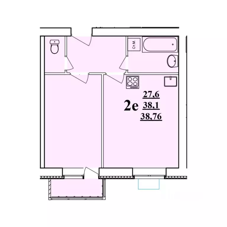 2-к кв. Белгородская область, Белгородский район, Разумное рп ул. ... - Фото 1