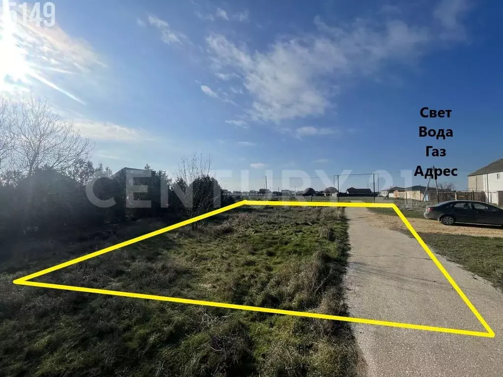 Участок в Крым, Евпатория городской округ, Заозерное пгт ул. Садовая, ... - Фото 2