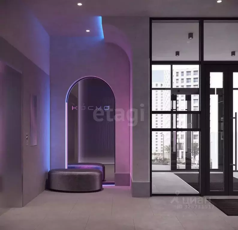 Студия Тюменская область, Тюмень ул. Евгения Войнова, 3 (25.1 м) - Фото 2