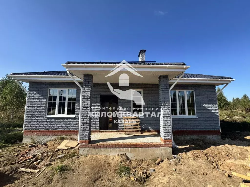 Дом в Татарстан, Зеленодольский район, Большекургузинское с/пос, с. ... - Фото 1