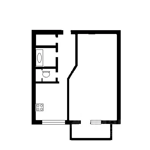 1-к кв. Санкт-Петербург Бухарестская ул., 23К1 (35.0 м) - Фото 1