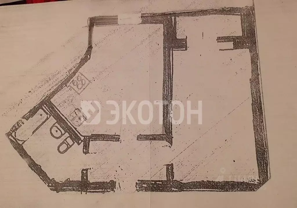 1-к кв. Санкт-Петербург Ленинский просп., 109 (45.0 м) - Фото 2