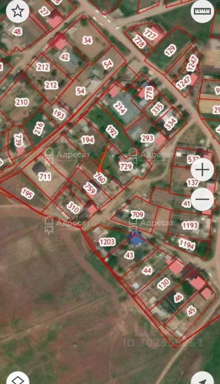 Участок в Волгоградская область, Среднеахтубинский район, ... - Фото 2