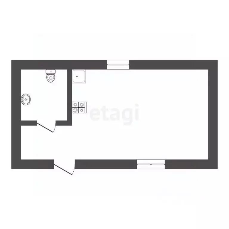 Дом в Тюменская область, Тюмень СОСН Сирень тер.,  (18 м) - Фото 1