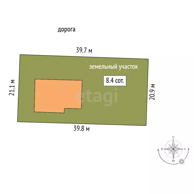 Дом в Тукаевский район, Малошильнинское сельское поселение, село ... - Фото 1