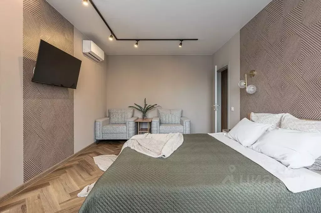 1-к кв. Татарстан, Казань ул. Серова, 50к1 (45.0 м) - Фото 1