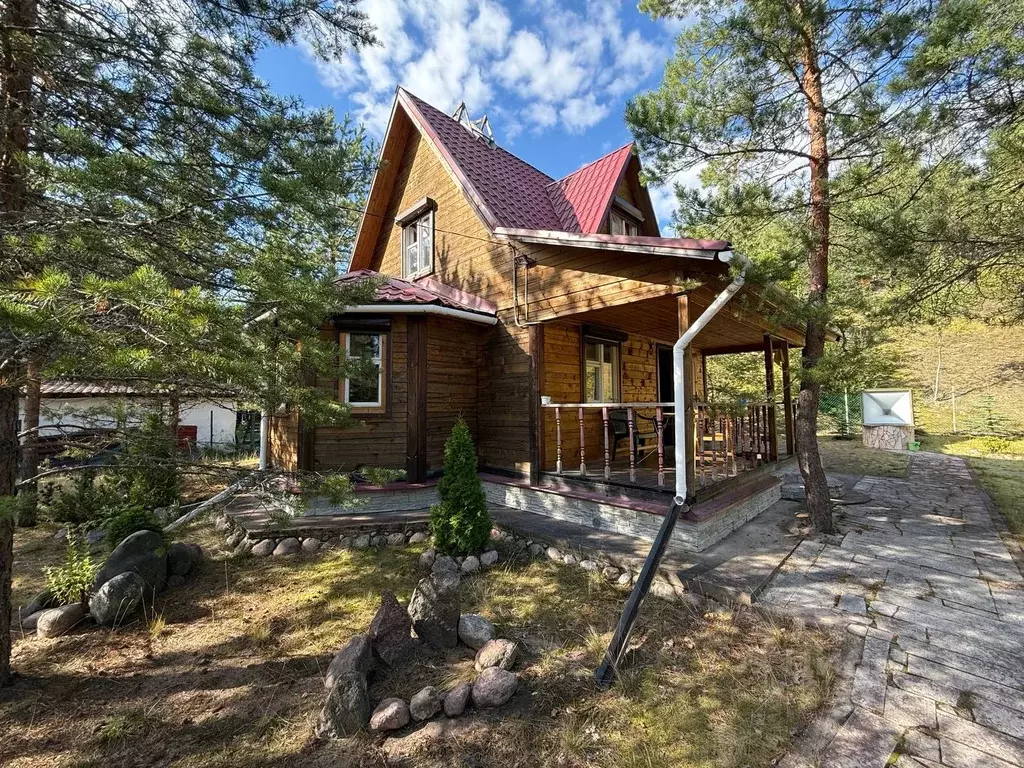 Дом в Ленинградская область, Выборгский район, Полянское с/пос, ... - Фото 1