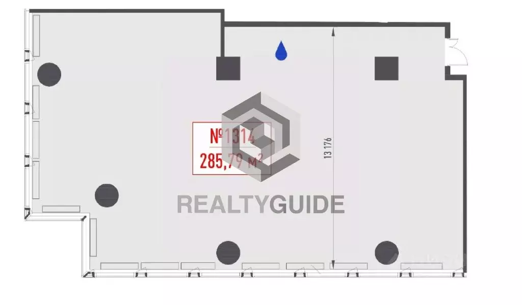 Офис в Москва Шмитовский проезд, 37с2 (289 м) - Фото 1