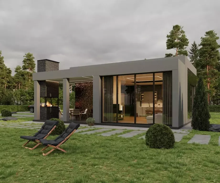 Коттедж в Ленинградская область, Выборгский район, Первомайское с/пос, ... - Фото 1