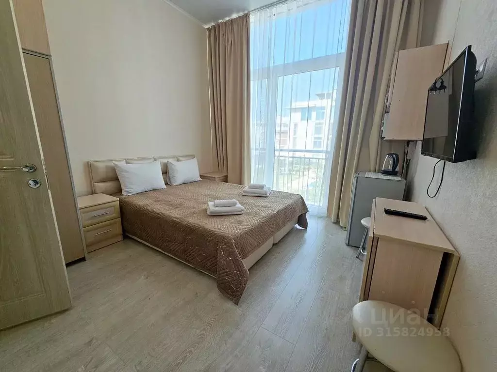 Комната Краснодарский край, Сириус пгт бул. Надежд, 6/3 - Фото 0