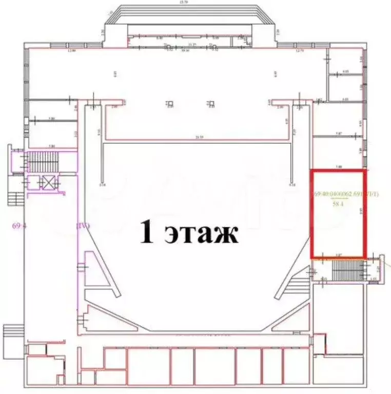 Помещение свободного назначения в Тверская область, Тверь Советская ... - Фото 2