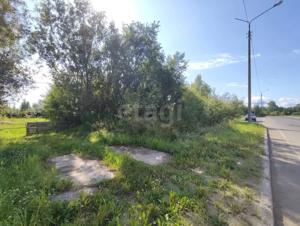 Участок в Архангельская область, Новодвинск ул. Берденникова, 4 (10.0 ... - Фото 1