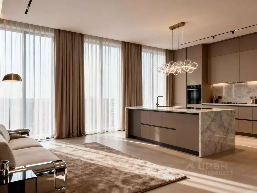 4-к кв. Москва ул. Костикова, 4к5 (247.1 м) - Фото 1