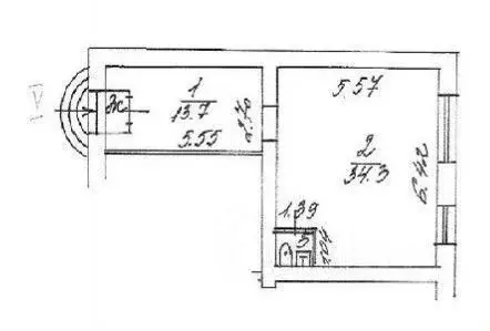 Помещение свободного назначения в Москва Первомайская ул., 73 (49 м) - Фото 2