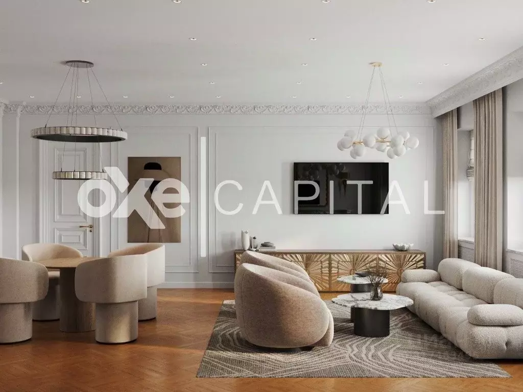 3-к кв. Москва Большой Козихинский пер., 10 (135.0 м) - Фото 0
