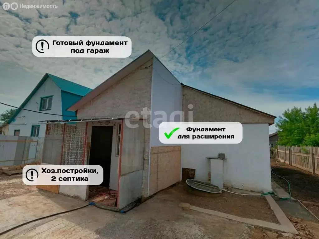 Дом в Весенний сельсовет, СНТ Карачи, 2-я линия (70 м) - Фото 1