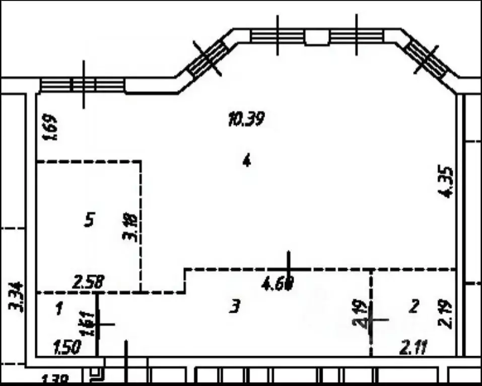 2-к кв. Москва Нежинская ул., 5к2 (74.5 м) - Фото 1