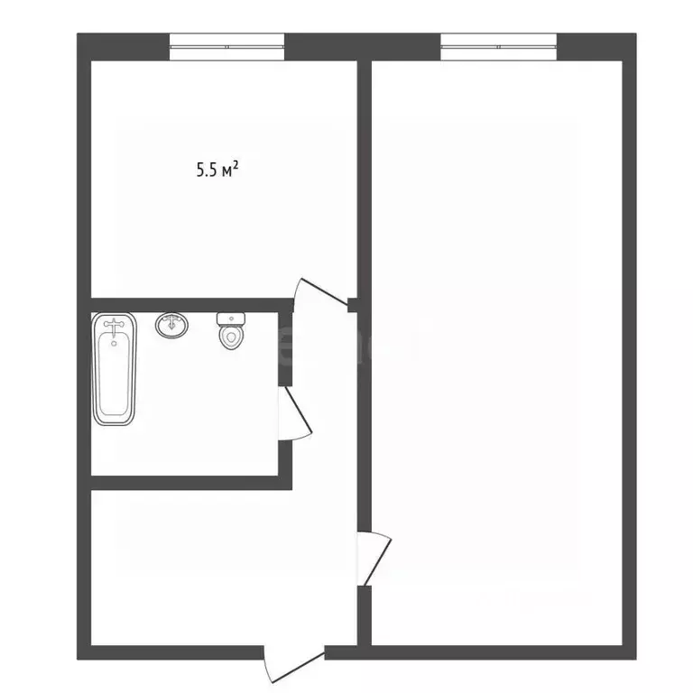 1-к кв. Ярославская область, Ярославль Волгоградская ул., 59 (30.0 м) - Фото 2