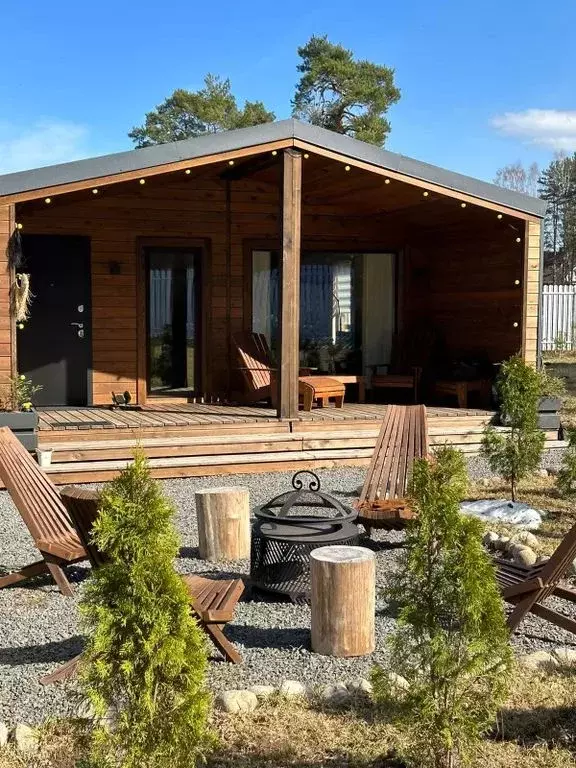 Дом в Ленинградская область, Приозерский район, Раздольевское с/пос, ... - Фото 1