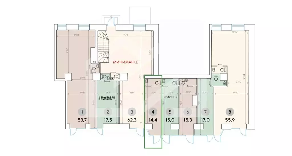 Помещение свободного назначения в Москва Ленинградский просп., 33К3 ... - Фото 2