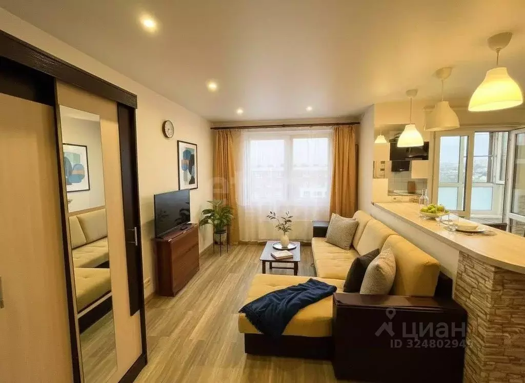 1-к кв. Московская область, Красногорск городской округ, Нахабино пгт ... - Фото 1