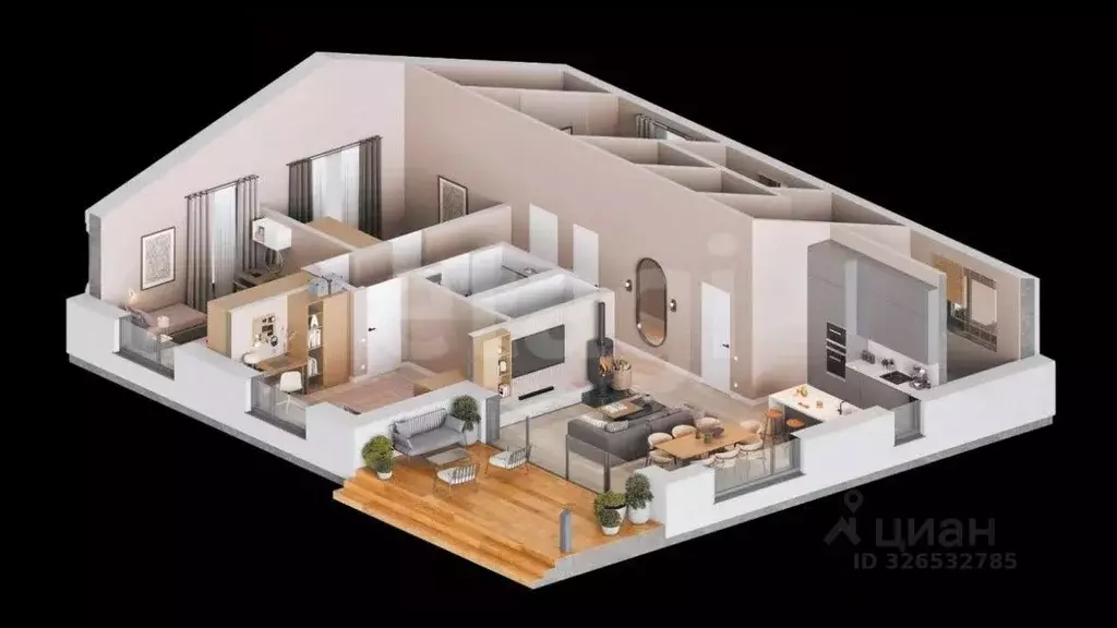 Дом в Москва Шишкино Парк кп,  (185 м) - Фото 1