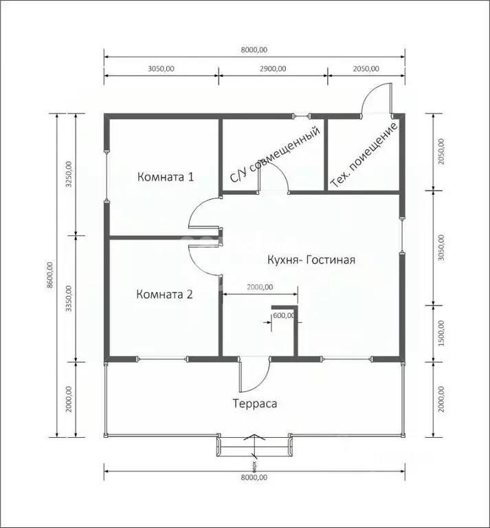 Дом в Воронежская область, Рамонский район, Новоживотинновское с/пос, ... - Фото 2