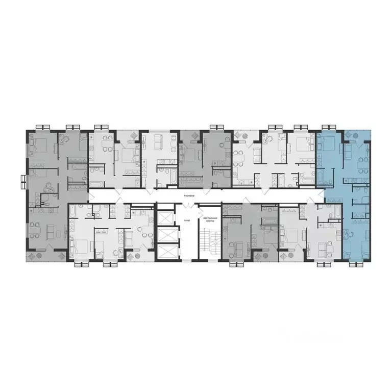 2-к кв. Тюменская область, Тюмень  (64.1 м) - Фото 2