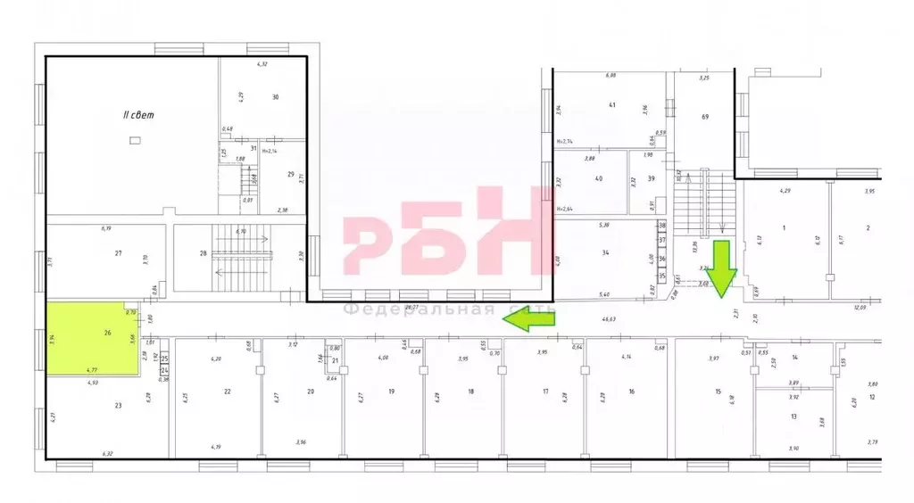 Офис в Свердловская область, Екатеринбург ул. Белинского, 34 (19 м) - Фото 2