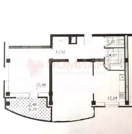 2-к кв. Ростовская область, Ростов-на-Дону ул. Нансена, 36 (85.0 м) - Фото 1