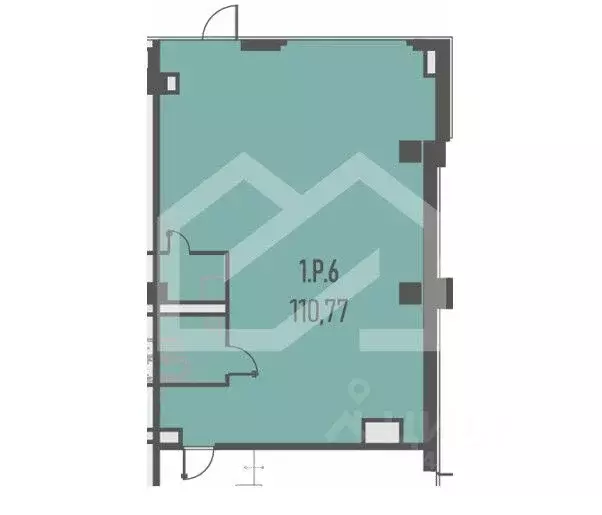 Торговая площадь в Москва Складочная ул., 6С36 (111 м) - Фото 2