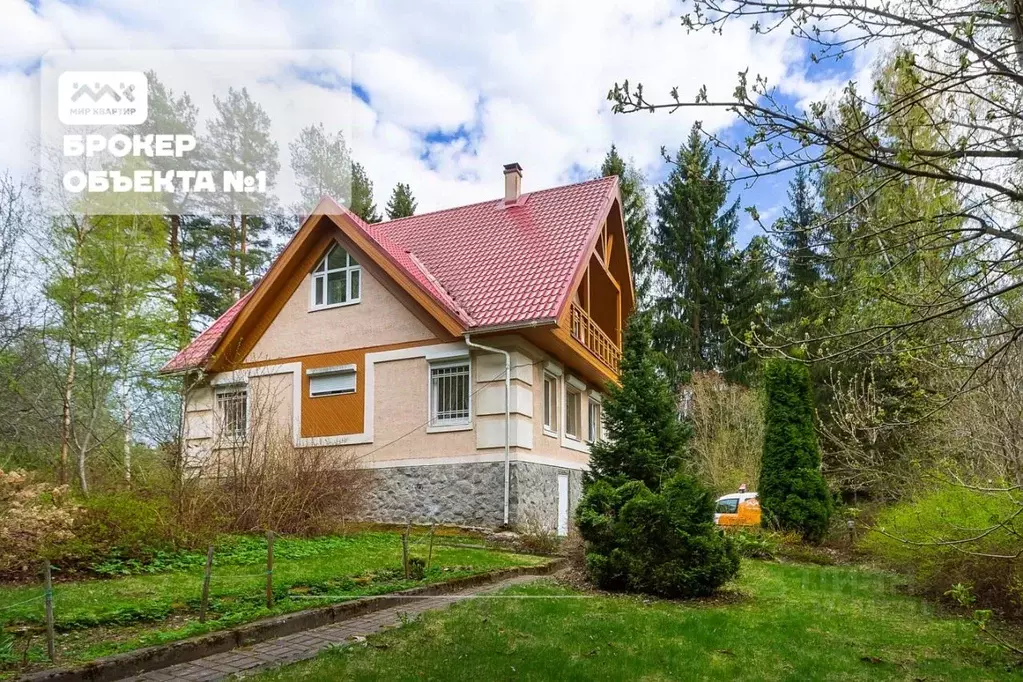 Дом в Ленинградская область, Выборгский район, Приморское городское ... - Фото 1