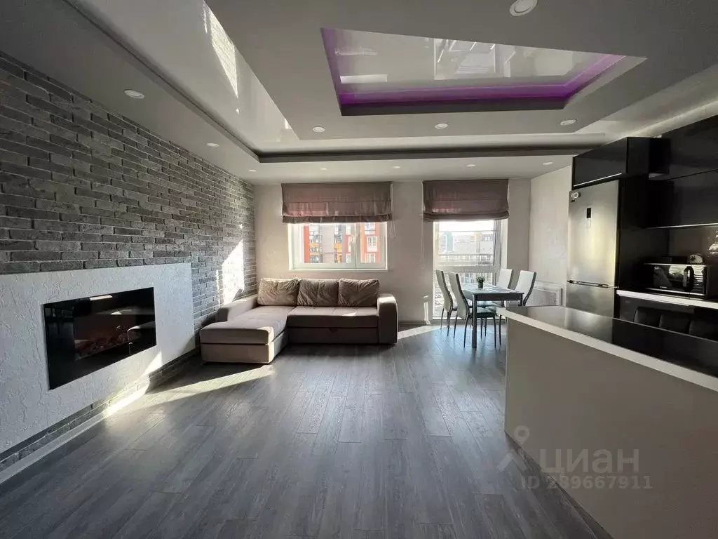 1-к кв. Карелия, Петрозаводск ул. Попова, 13А (56.0 м) - Фото 2