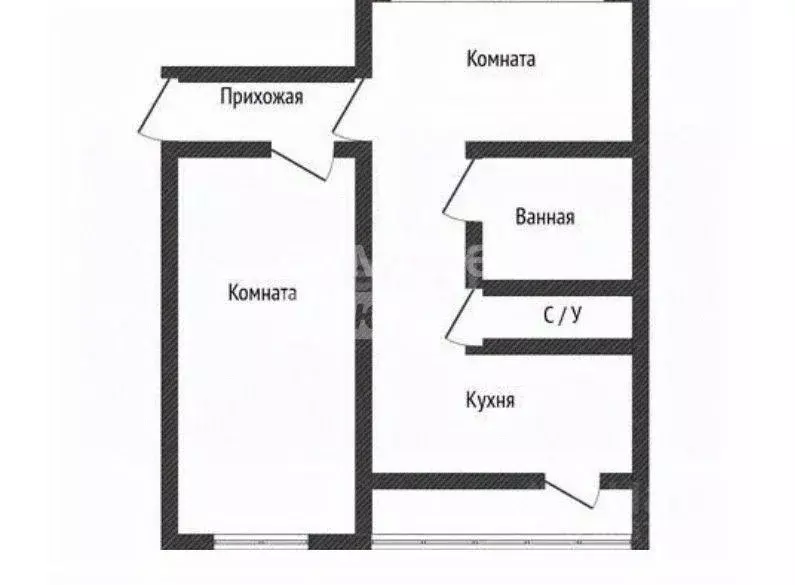Квартира, 2 комнаты, 67.3 м - Фото 0