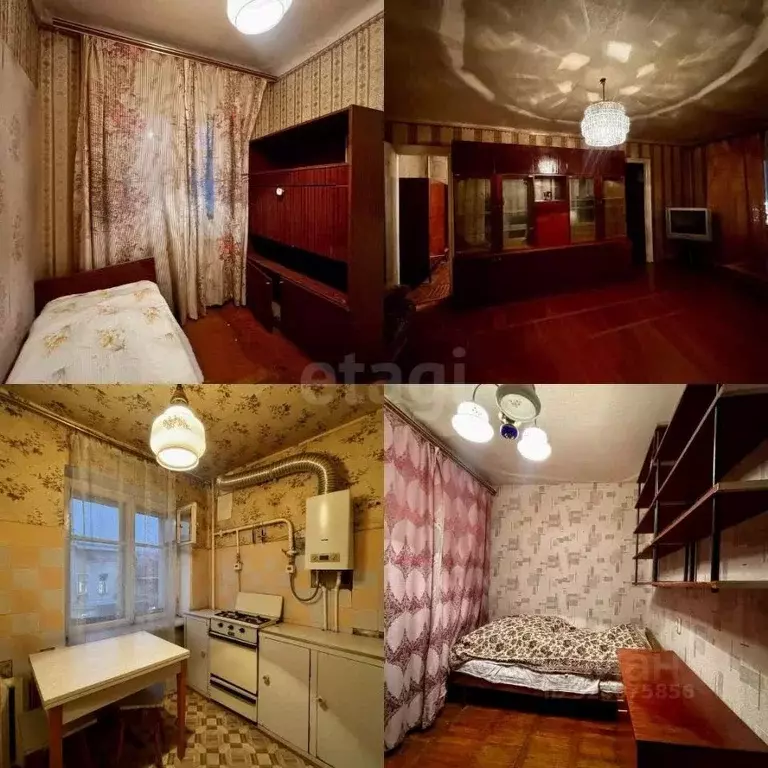 3-к кв. Тамбовская область, Тамбов Носовская ул., 10 (42.2 м) - Фото 2