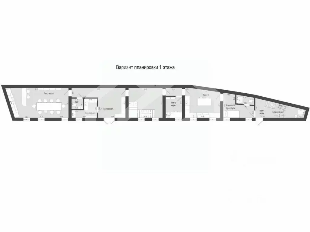 Помещение свободного назначения в Москва пер. Лучников, 7/4С3 (248 м) - Фото 2