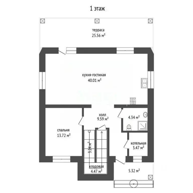 Дом в Тюменская область, Тюмень Княжева мкр,  (164 м) - Фото 2