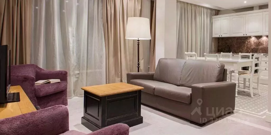 2-к кв. Краснодарский край, Сочи Красная Поляна пгт, ул. Заповедная, ... - Фото 2