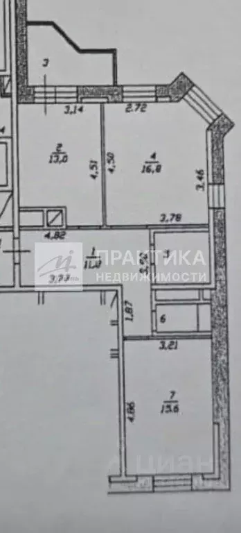 2-к кв. Московская область, Одинцово Можайское ш., 80А (62.5 м) - Фото 2