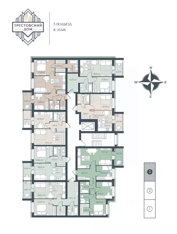 1-к кв. Тульская область, Узловая  (40.42 м) - Фото 1