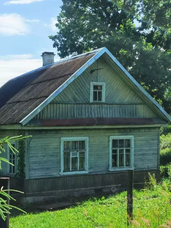 дом в псковская область, гдовский район, д. полна (63 м) - Фото 0