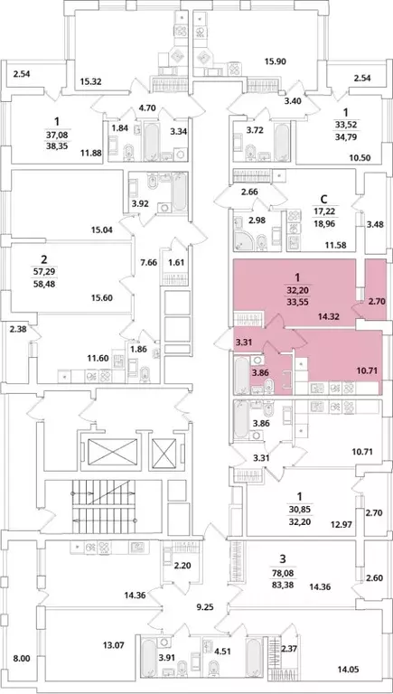 1-к кв. Санкт-Петербург Кубинская ул., 82к2 (33.55 м) - Фото 1