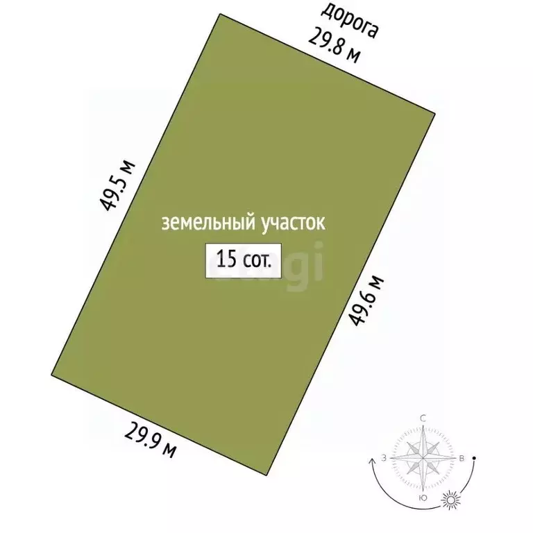 Участок в Мордовия, с. Кочкурово  (15.0 сот.) - Фото 1