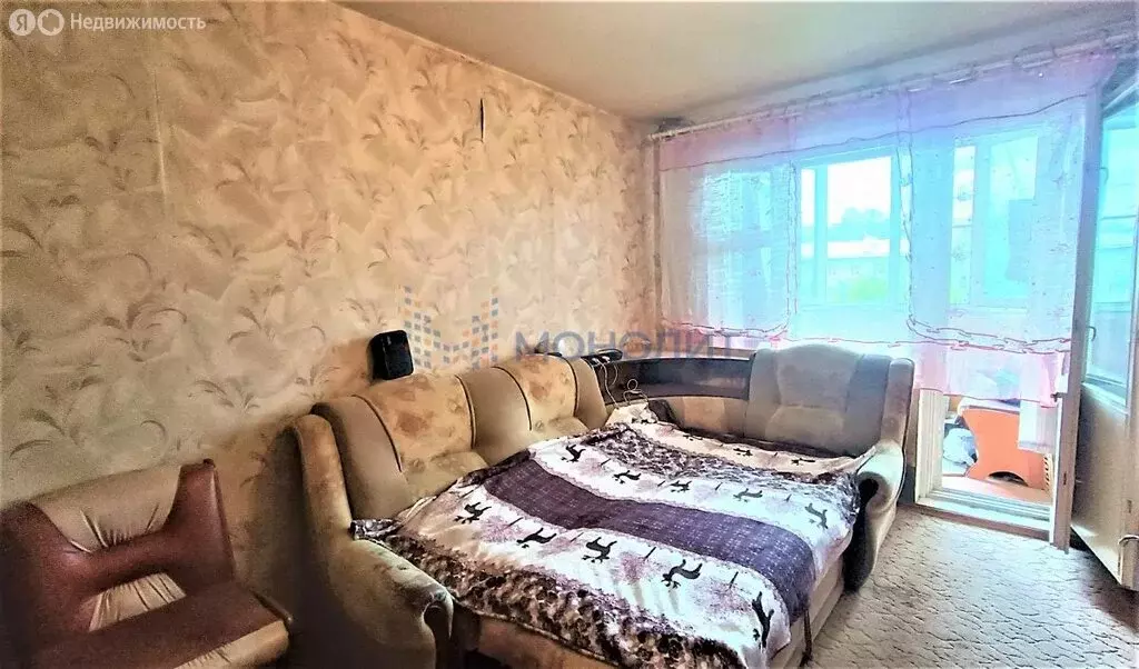 2-комнатная квартира: Нижний Новгород, улица Панфиловцев, 9 (43.4 м) - Фото 0