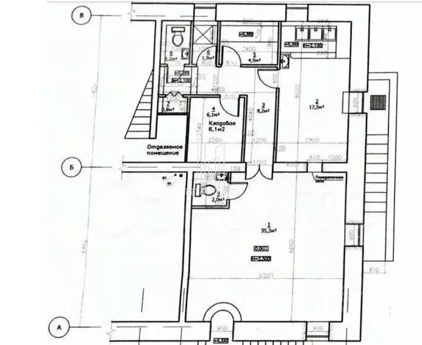 Помещение свободного назначения в Санкт-Петербург ул. Бабушкина, 48 ... - Фото 2