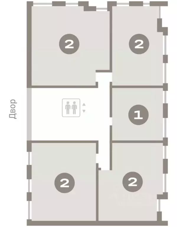 2-к кв. Новосибирская область, Новосибирск ул. Аэропорт, 90 (91.46 м) - Фото 2